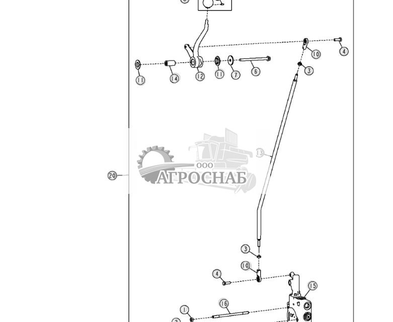 Комплект правого 7-функционального регулировочного клапана (вспомогательный без плавающего режима) - ST3629 591.jpg